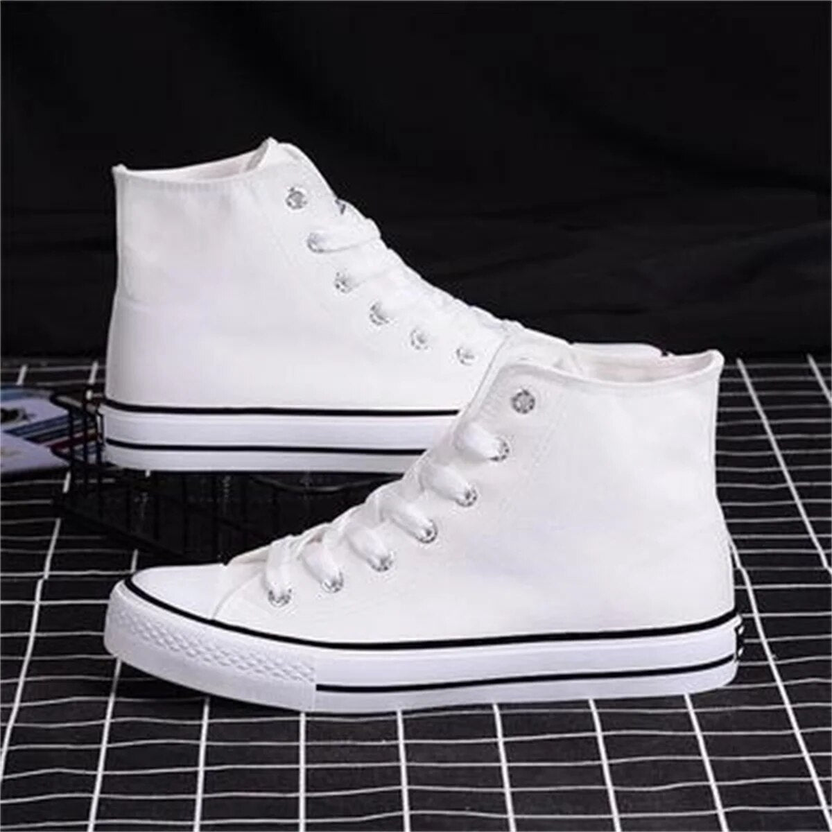 Detective Conan Anime High-Top Canvas Sneakers GOMINGLO