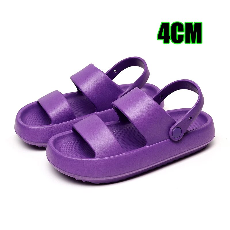 Gominglo - Soft EVA Sole Platform Sandals for Women GOMINGLO