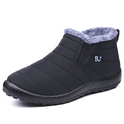 Gominglo - Stylish Slip-On Platform Winter Snow Boots for Women GOMINGLO