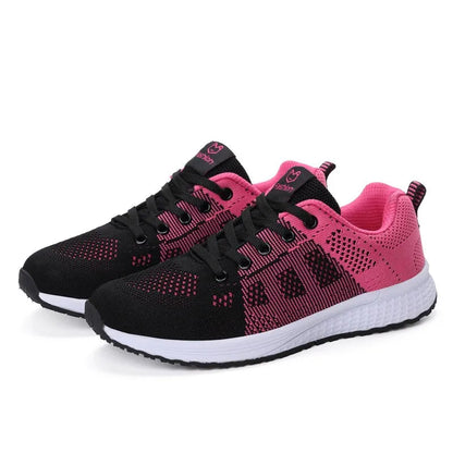 Gominglo - Women's Breathable Mesh Casual Flats Sneakers GOMINGLO