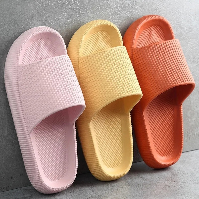 Gominglo - Women's Thick Platform Home Slippers GOMINGLO