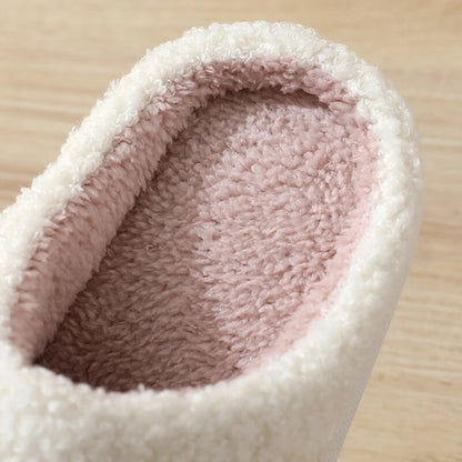 Mushroom Pattern Winter Soft Plush Comfy Warm Indoor Slippers GOMINGLO