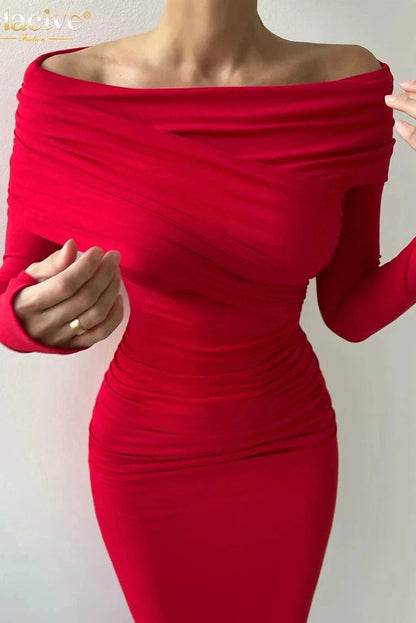 Bodycon Long Sleeve Mini Dress