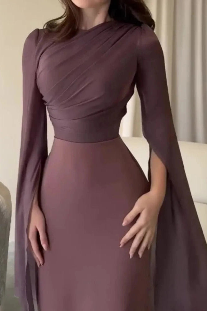 Long Sleeve Bodycon Maxi Dress