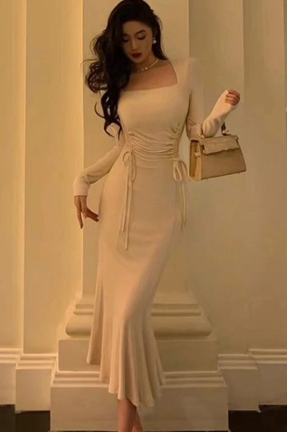 Elegant Bodycon Midi Dress