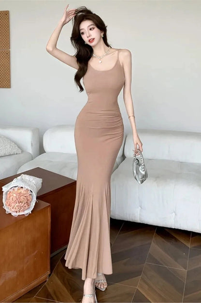 Elegant Bodycon Maxi Dress