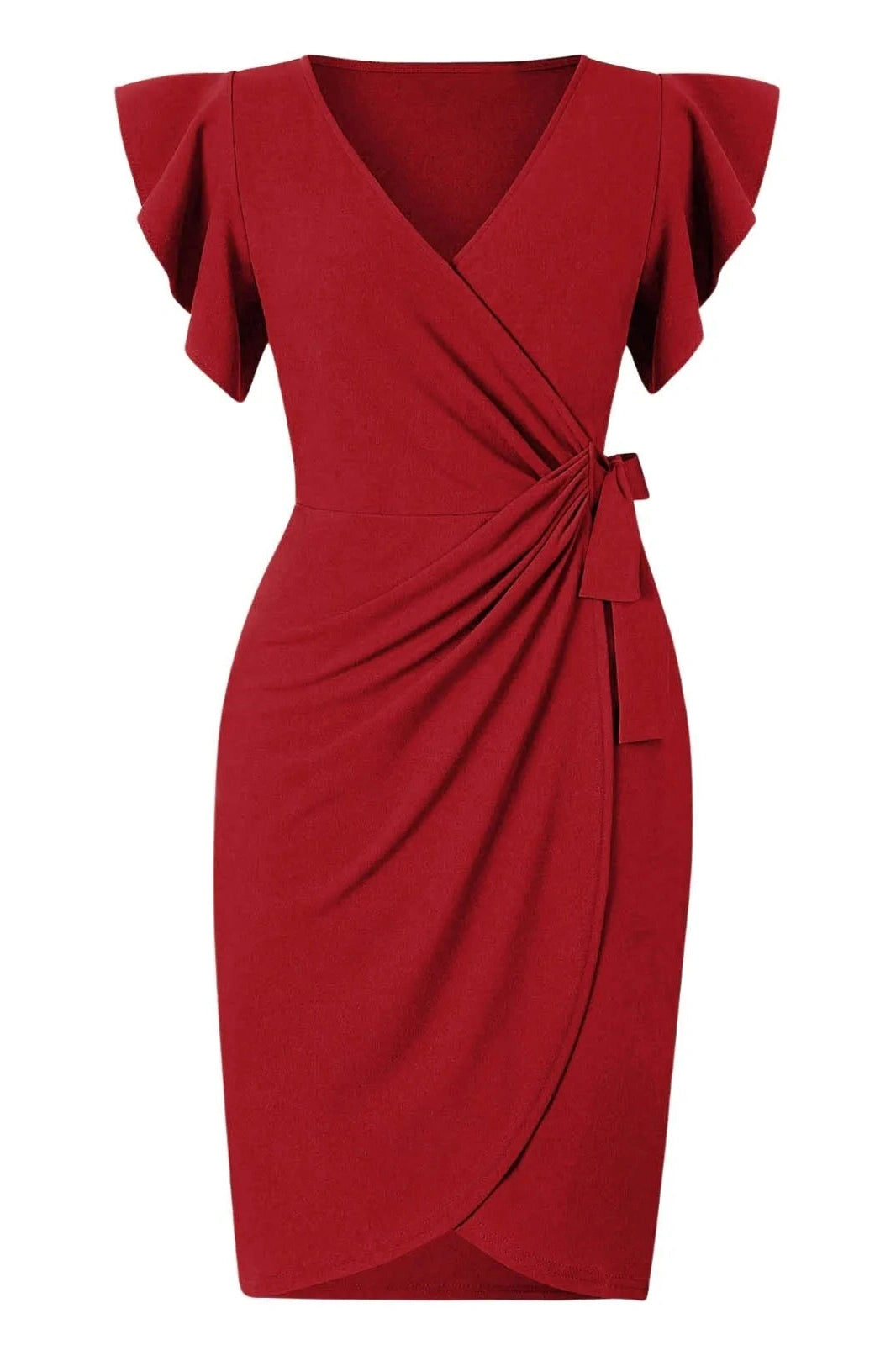 Elegant Slim Fit Midi Dress