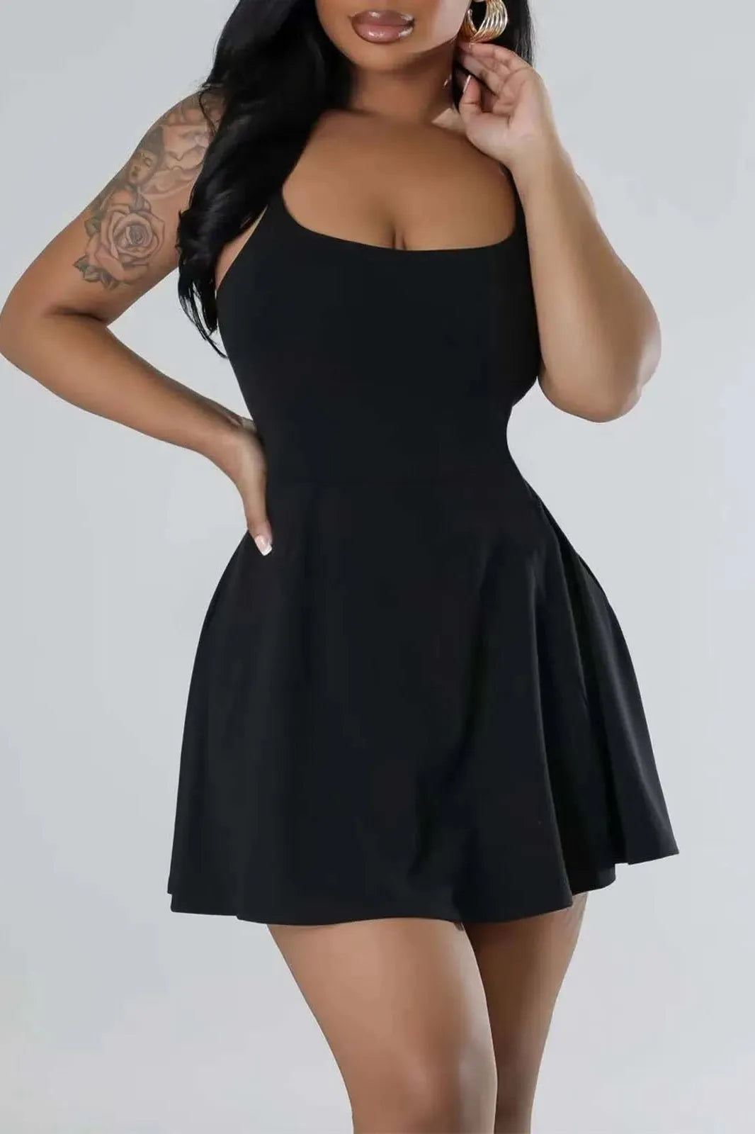 Sleeveless Bodycon Mini Dress