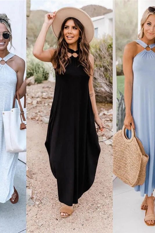 Off-Shoulder Irregular Maxi Dress