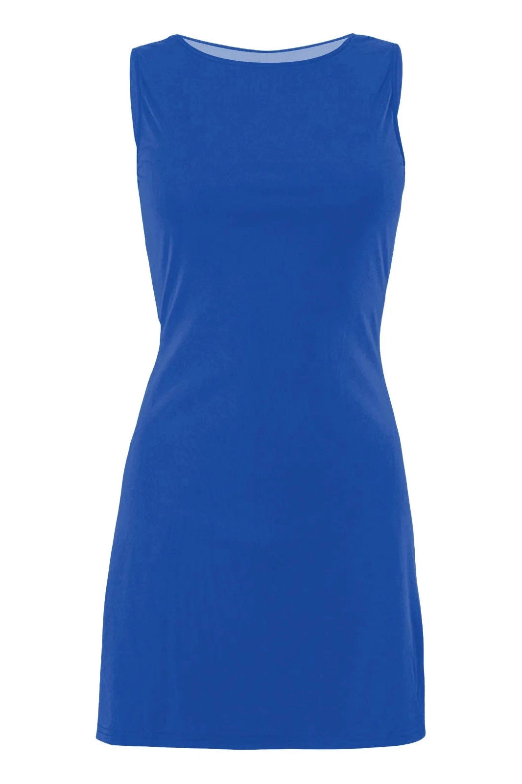 Slim Fit Sleeveless O-Neck Mini Dress