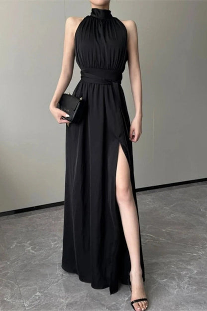 Elegant Sleeveless Maxi Dress