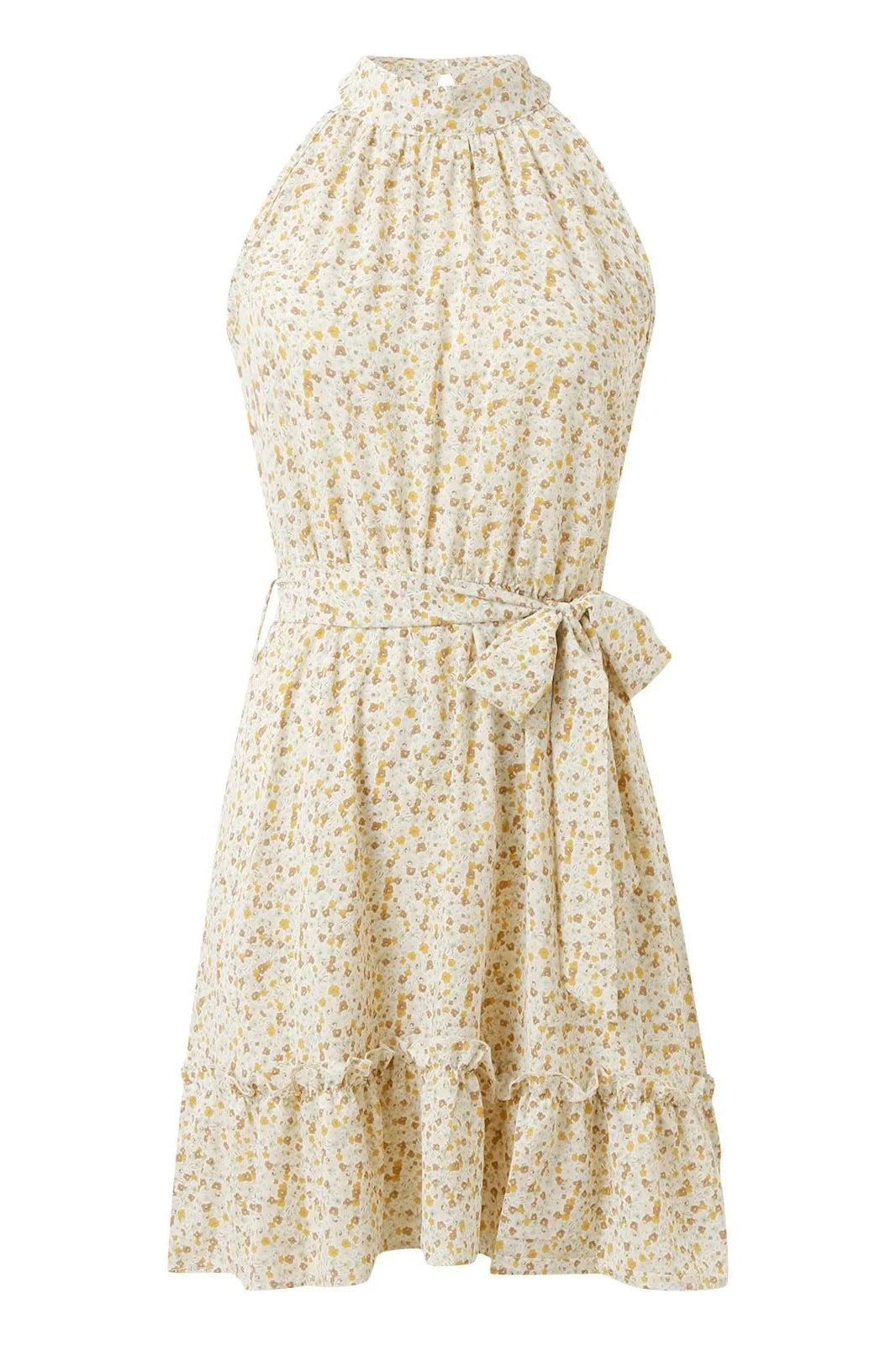 Floral Sleeveless Mini Dress