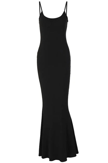 Spaghetti Strap Bodycon Maxi Dress