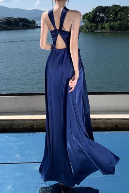 Elegant Sleeveless Maxi Dress