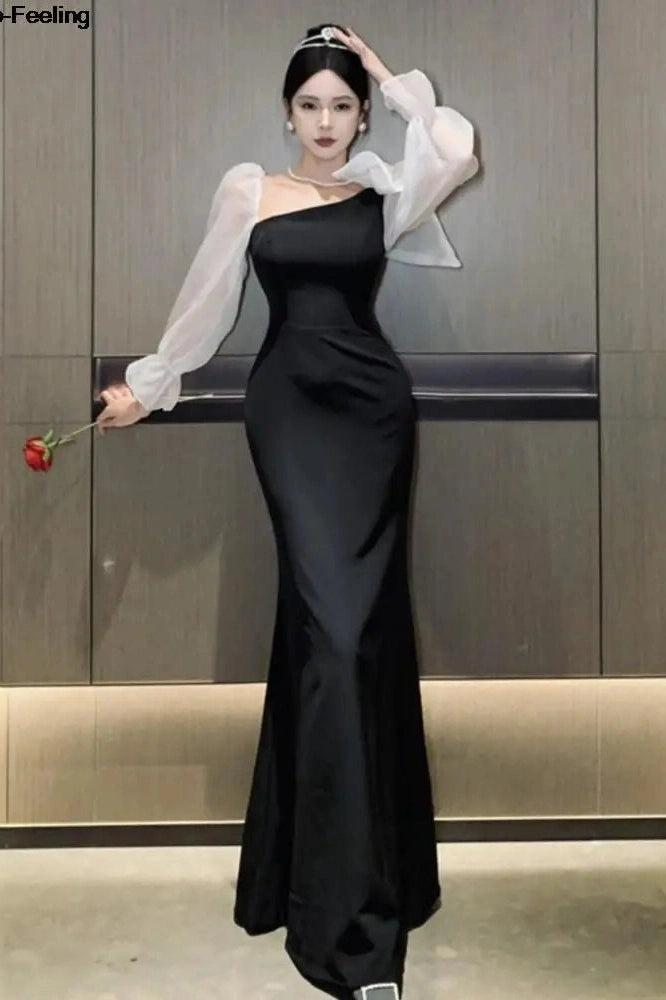 Elegant Bodycon Maxi Dress