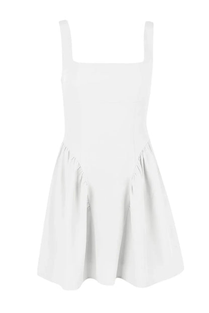 Sleeveless A-Line Mini Dress