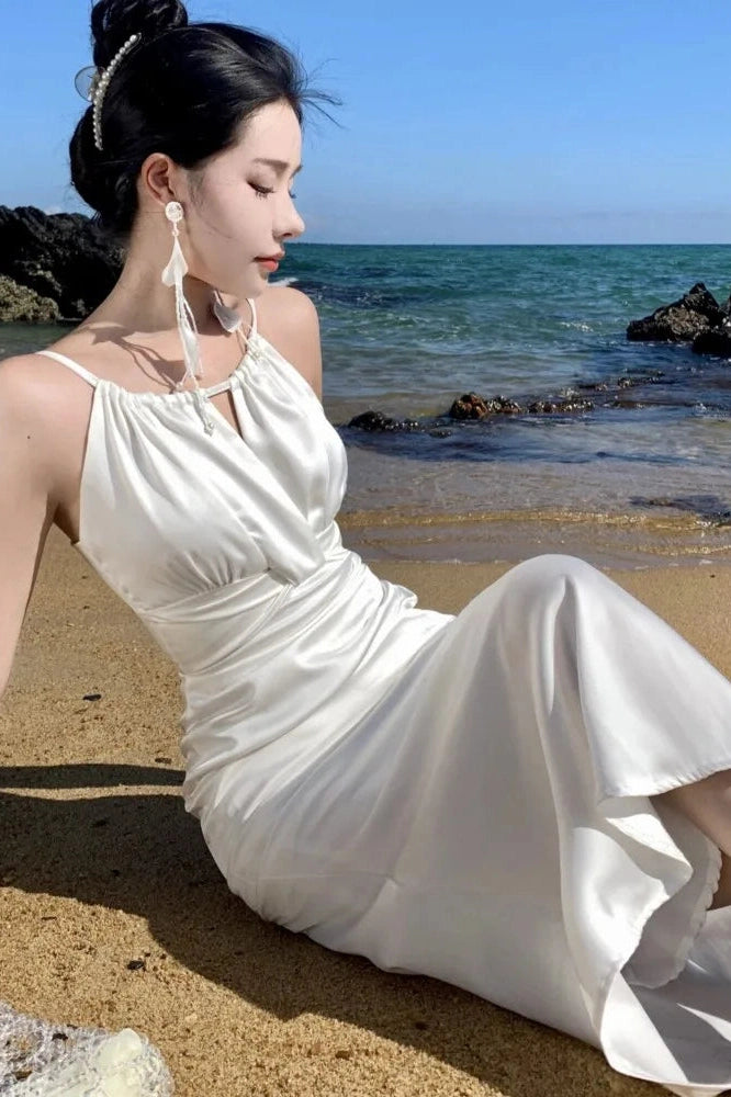 Elegant Sleeveless Bodycon Maxi Dress