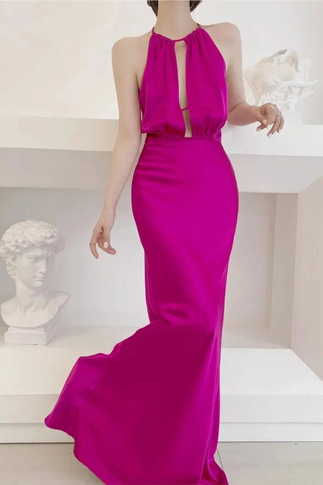 Elegant Sleeveless Maxi Dress