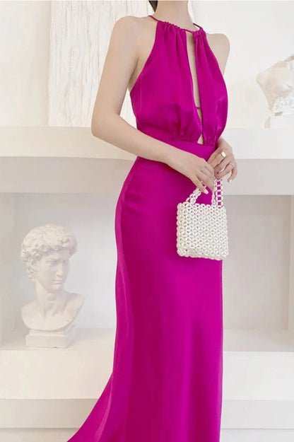 Elegant Sleeveless Maxi Dress