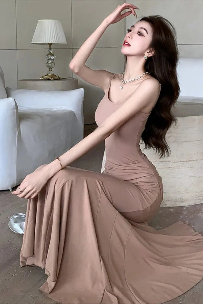 Elegant Bodycon Maxi Dress