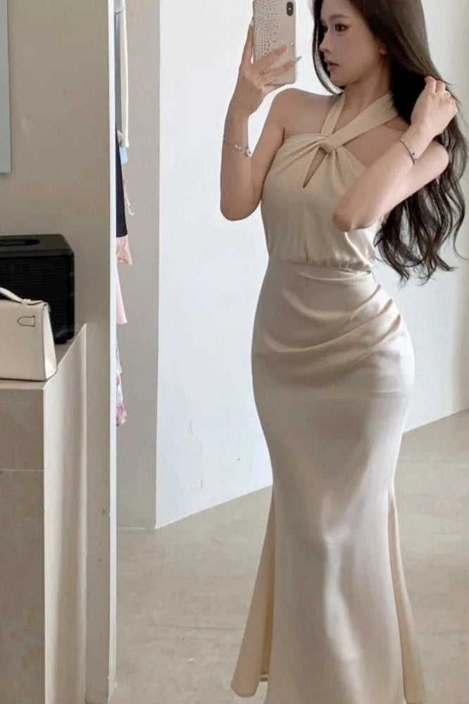 Sleeveless Bodycon Maxi Dress