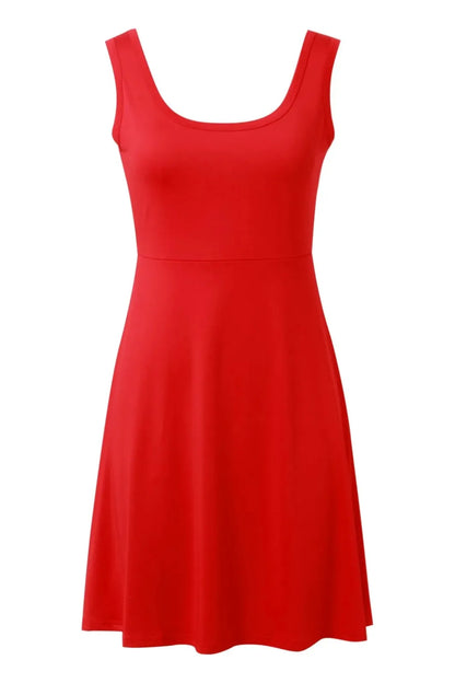 Elegant Sleeveless Mini Dress