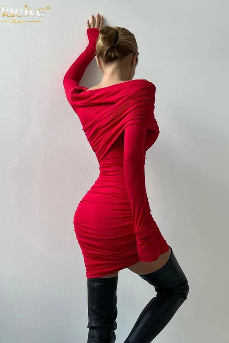 Bodycon Long Sleeve Mini Dress