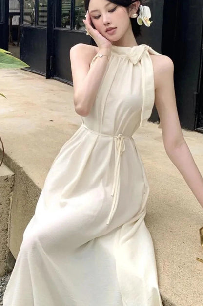 Elegant Sleeveless Maxi Dress