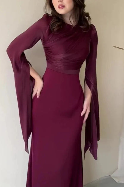 Long Sleeve Bodycon Maxi Dress