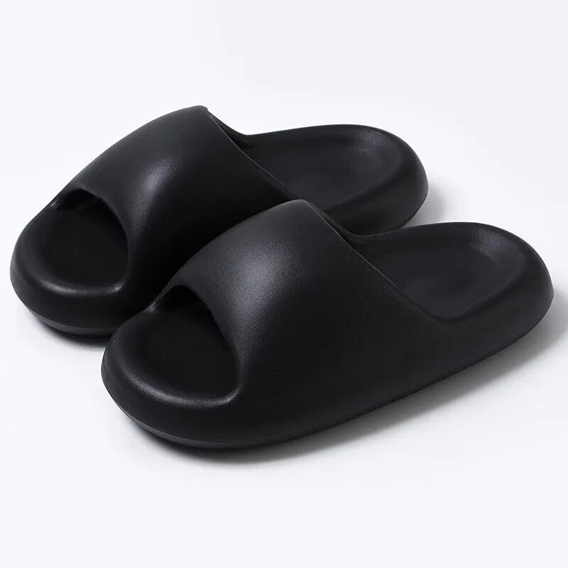 Thick Platform Pillow Soft Sole Eva Cloud Slides Slippers for Women GOMINGLO