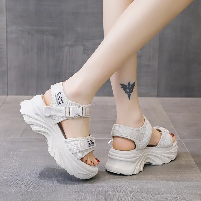 Trendy Fashion Thick Bottom Platform Sandals for Women GOMINGLO