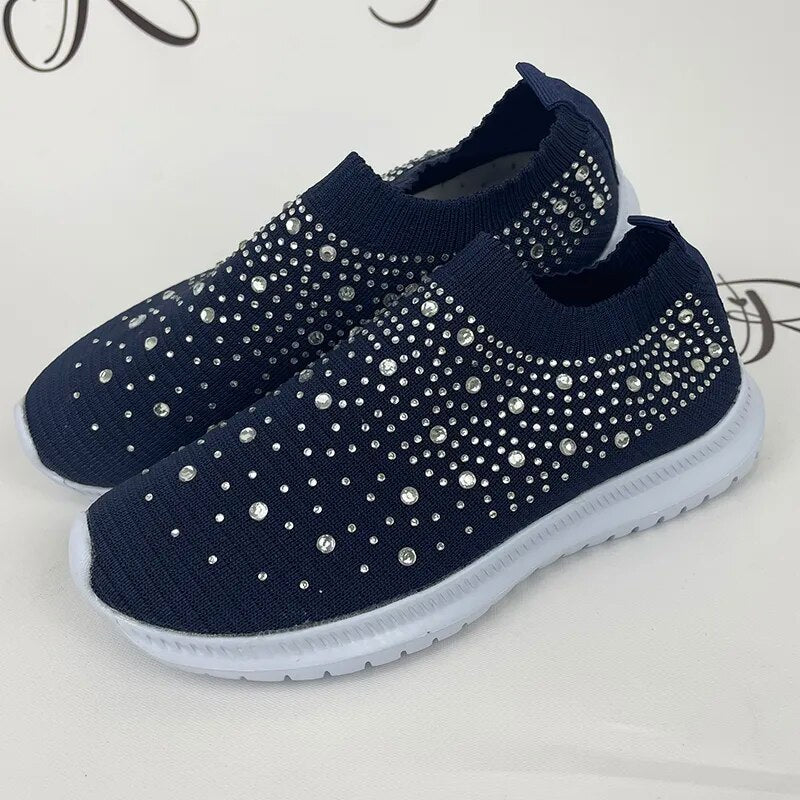 Women's Autumn Winter Breathable Mesh Sneakers GOMINGLO