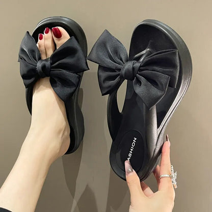 Women's Clip Toe Flip Flops Platform Non Slip Slippers GOMINGLO