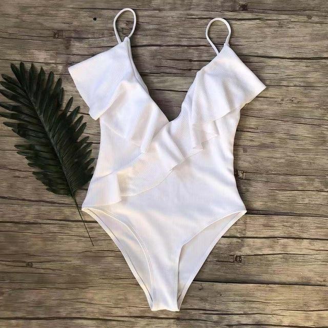 One-Piece Ruffle  Monokini