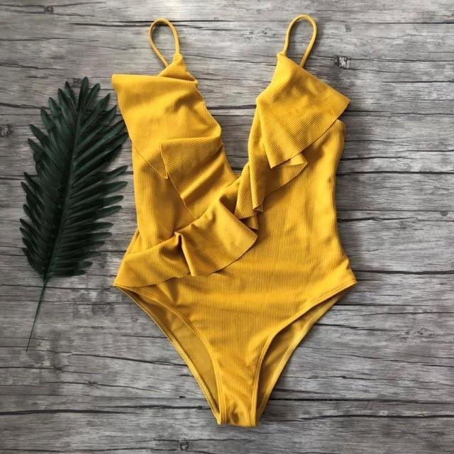 One-Piece Ruffle  Monokini