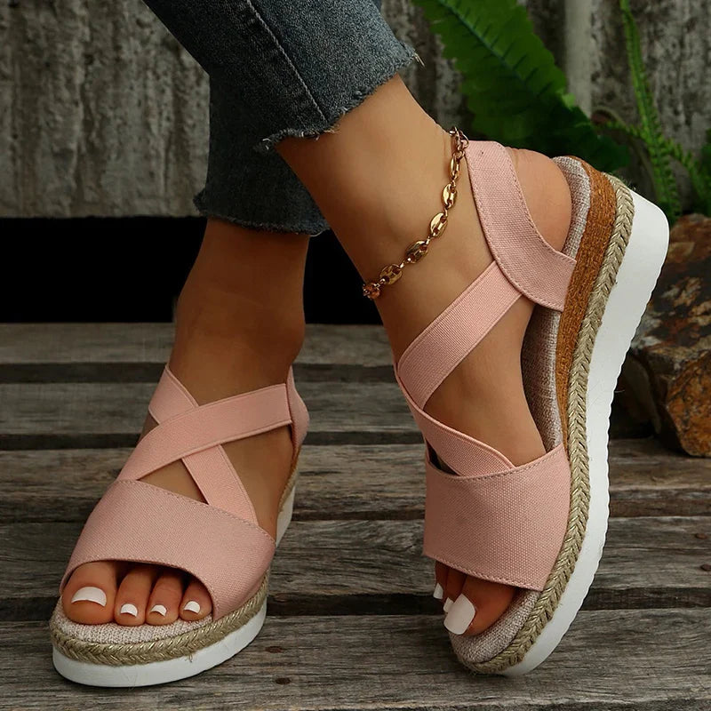 Gominglo - Fashion Lightweight Platform Wedge Sandals