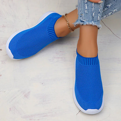 Gominglo -  Slip-On Lightweight Knitted Sneakers
