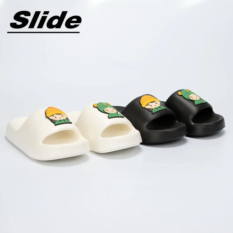 Gominglo - New Eva Thick Platform Home Slippers Indoor Soft Sole