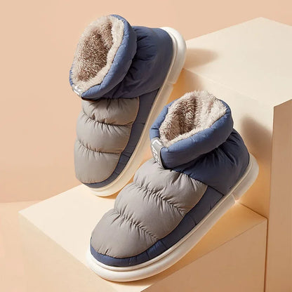 Gominglo - Cozy Winter Booties Plush Snow Boots for Women, Keeping Warm and Stylish