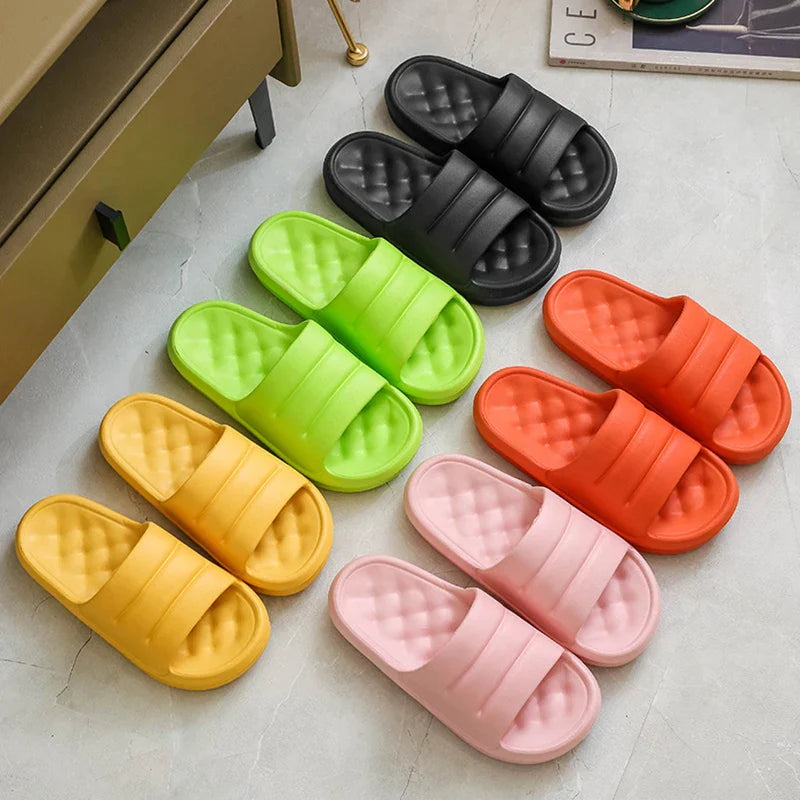 Gominglo - Rimocy Thick Platform Cloud Slippers