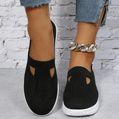 Gominglo - Hollow Out Platform Mesh Sneakers