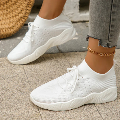 Gominglo - Large Size Comfortable Knitted Sneakers