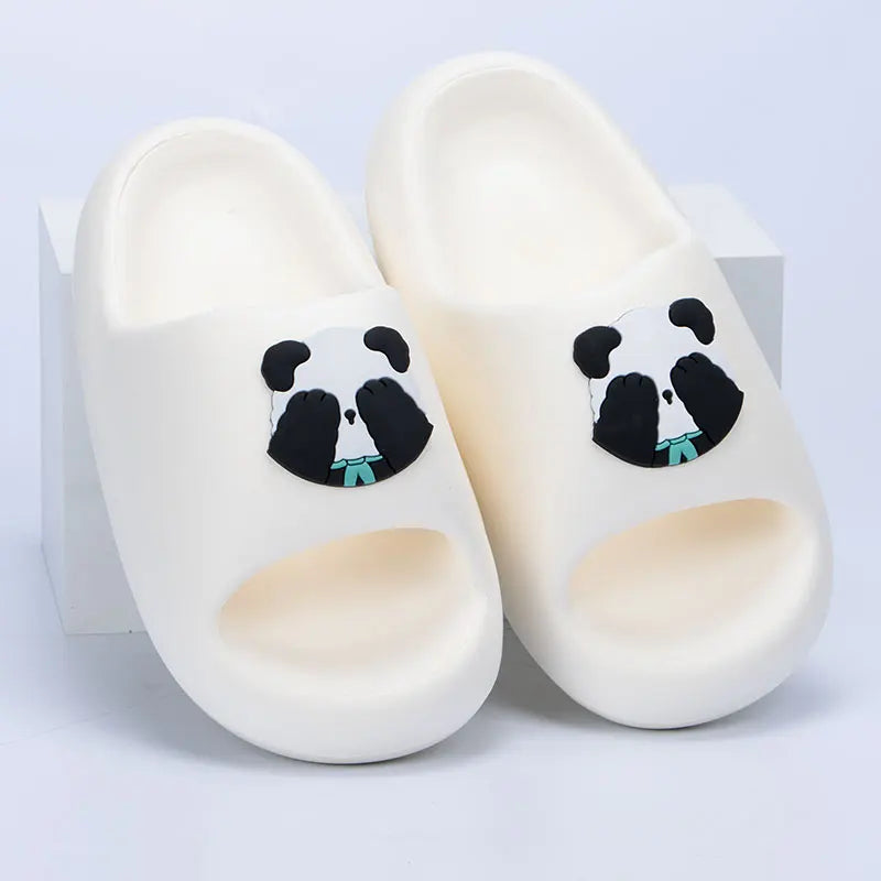 Gominglo -  Panda Cloud Platform Slippers