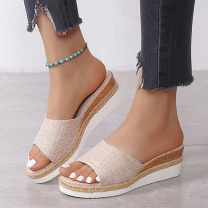 Gominglo - Summer Rimocy Casual Wedge Slippers