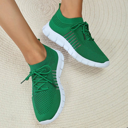 Gominglo -  Green Knit Walking Shoes
