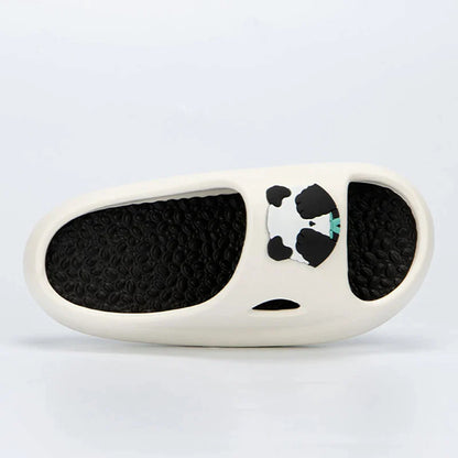Gominglo - Panda Slippers New Thick Bottom Platform for Women