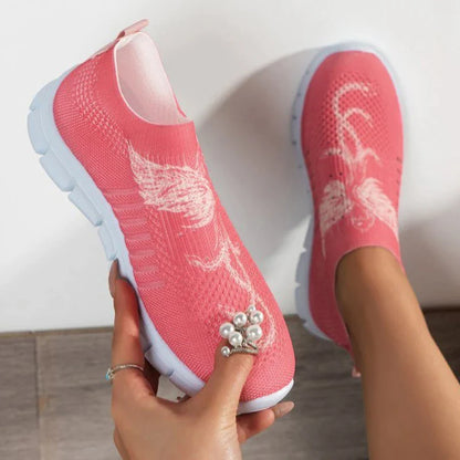 Gominglo - Breathable Knitted Slip-On Sneakers
