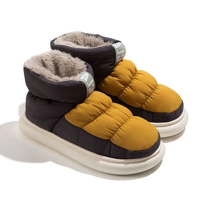 Gominglo- Waterproof Winter Ankle Boots with Velvet Lining