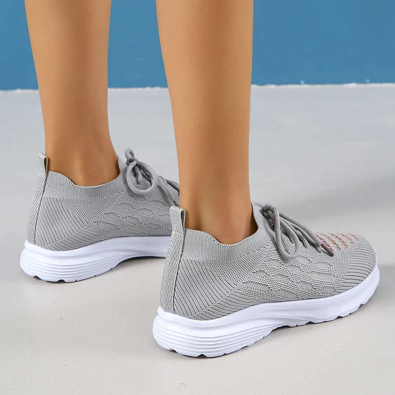 Gominglo - Breathable Mesh Platform Sneakers