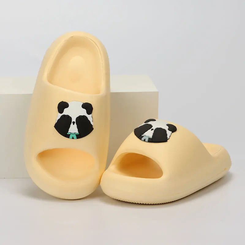 Gominglo -  Panda Cloud Platform Slippers